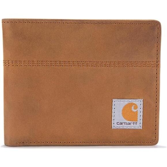 Men's Casual Saddle Leather Wallets, Available in Multiple Styles and Colors - Picture 8 of 8